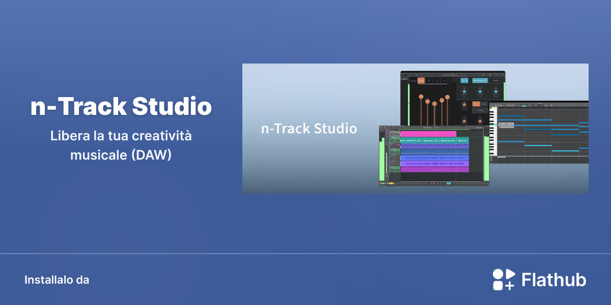 Installa n-Track Studio su Linux | Flathub