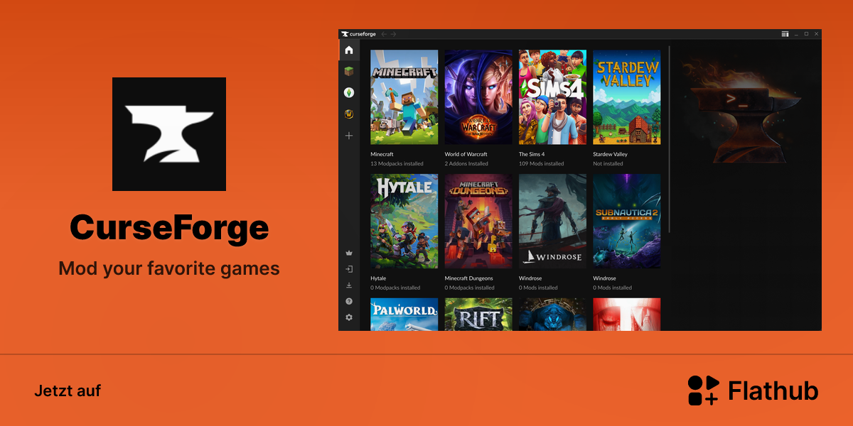 CurseForge unter Linux installieren | Flathub