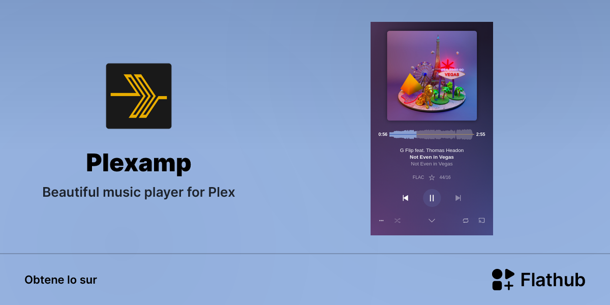 Installar Plexamp sur Linux | Flathub