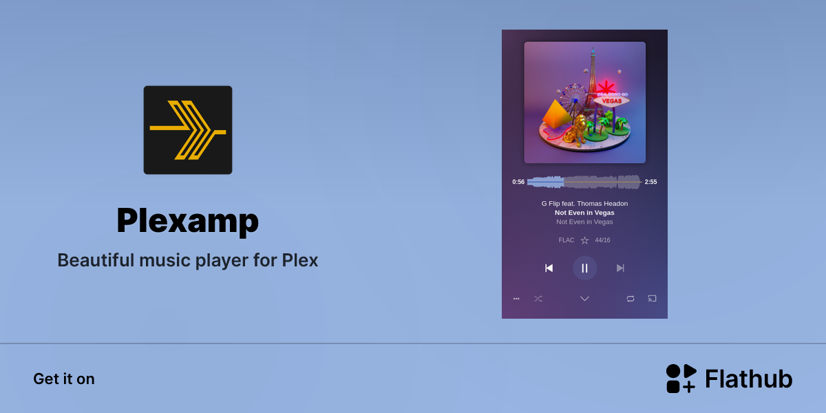Install Plexamp on Linux | Flathub