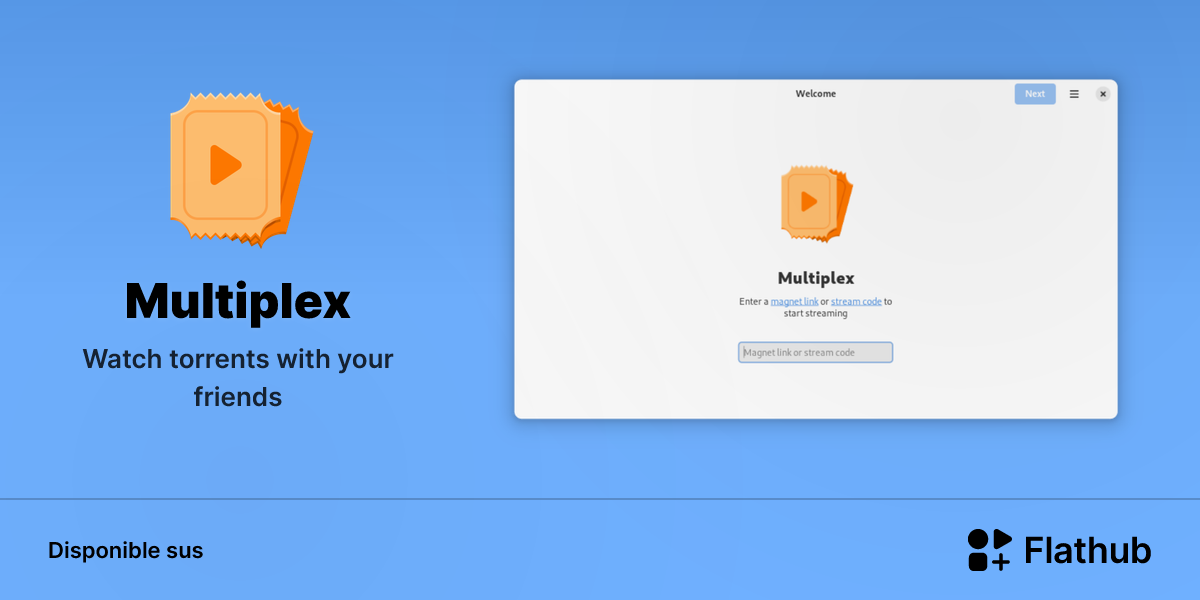 Installar Multiplex sus Linux | Flathub