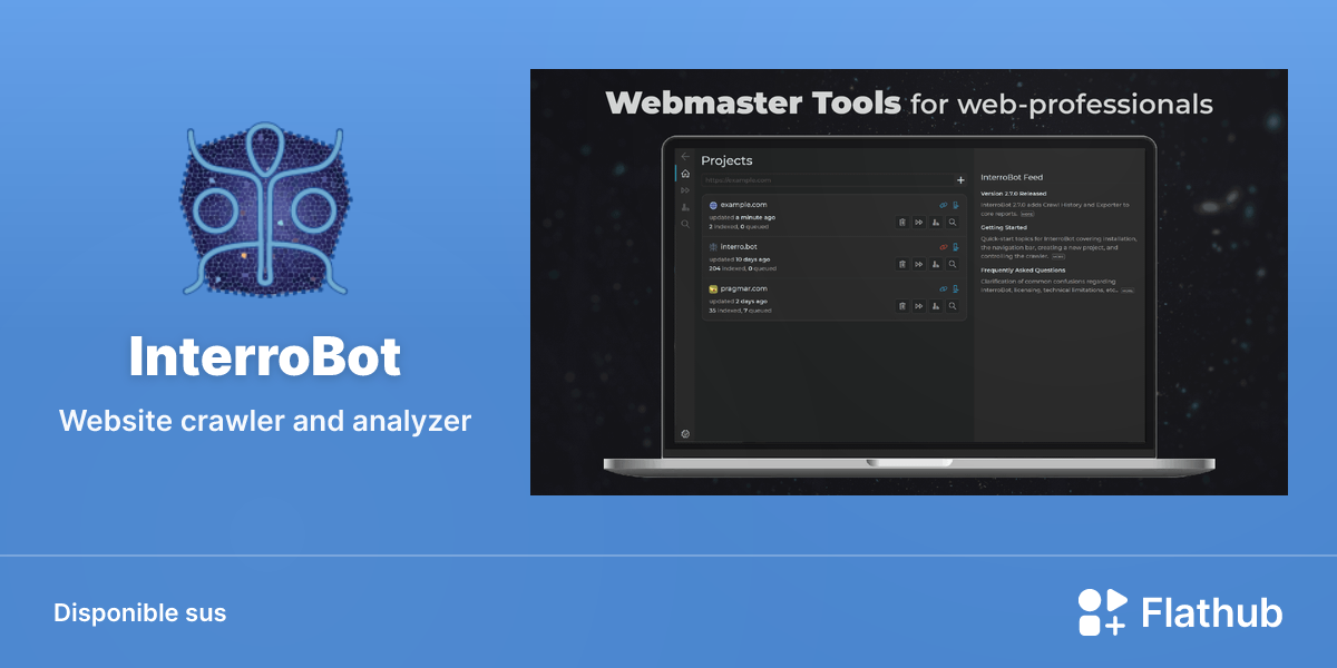 Installar InterroBot sus Linux | Flathub