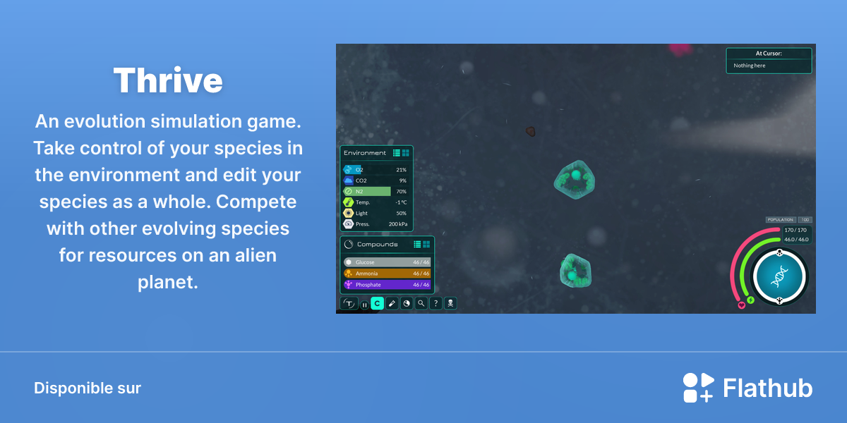 Installer Thrive sur Linux | Flathub
