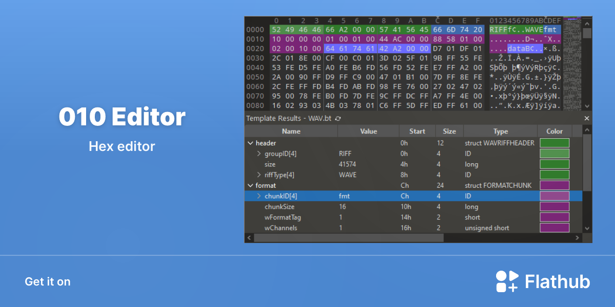 Install 010 Editor on Linux | Flathub