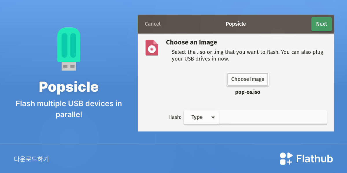 Install Popsicle on Linux | Flathub