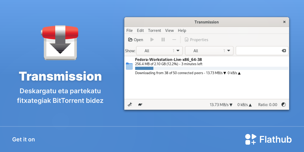 Install Transmission on Linux | Flathub