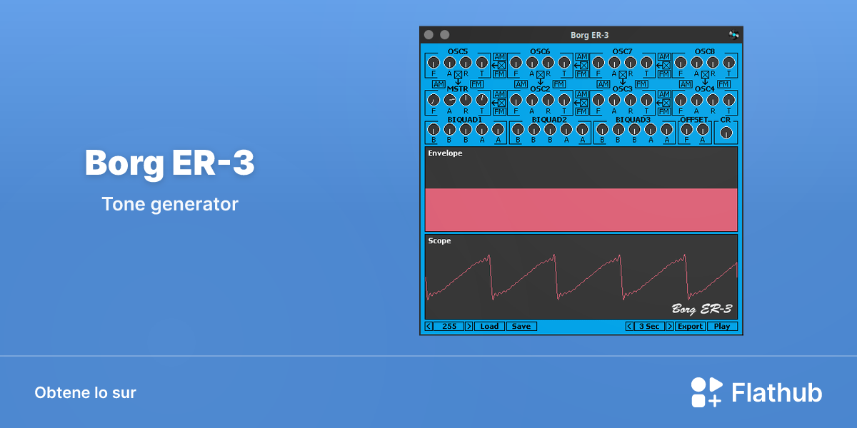 Installar Borg ER-3 sur Linux | Flathub