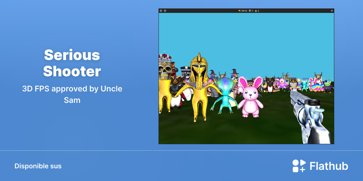 Installar Serious Shooter sus Linux | Flathub