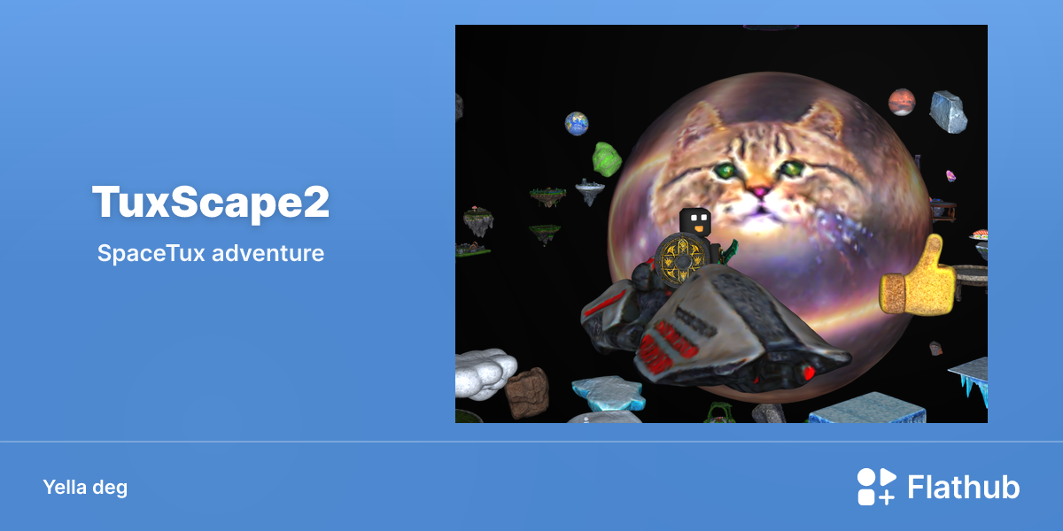 Asebded n TuxScape2 ɣef Linux | Flathub