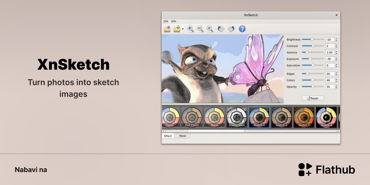 Instaliraj aplikaciju XnSketch na Linux | Flathub