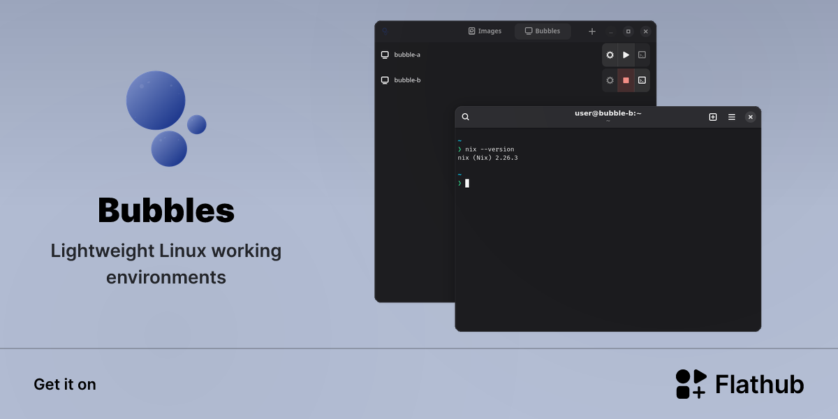 Install Bubbles on Linux | Flathub