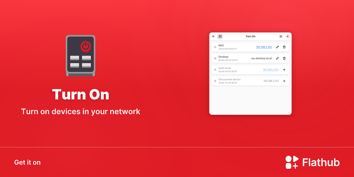 Install Turn On on Linux | Flathub