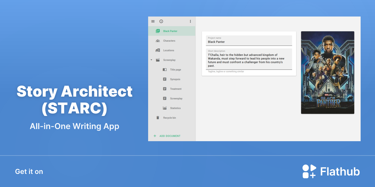 Install story architect starc on linux flathub
