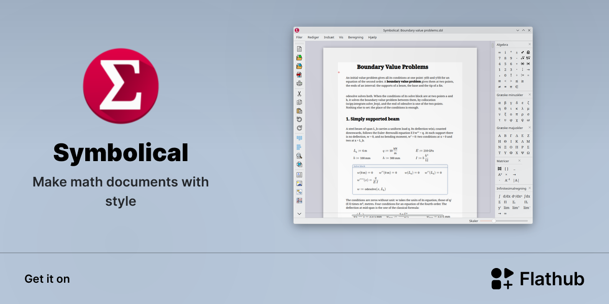 Install Symbolical on Linux | Flathub