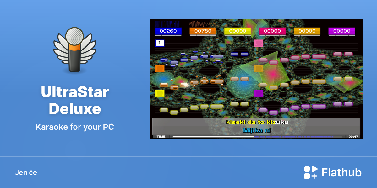 Instali UltraStar Deluxe sur Linux | Flathub