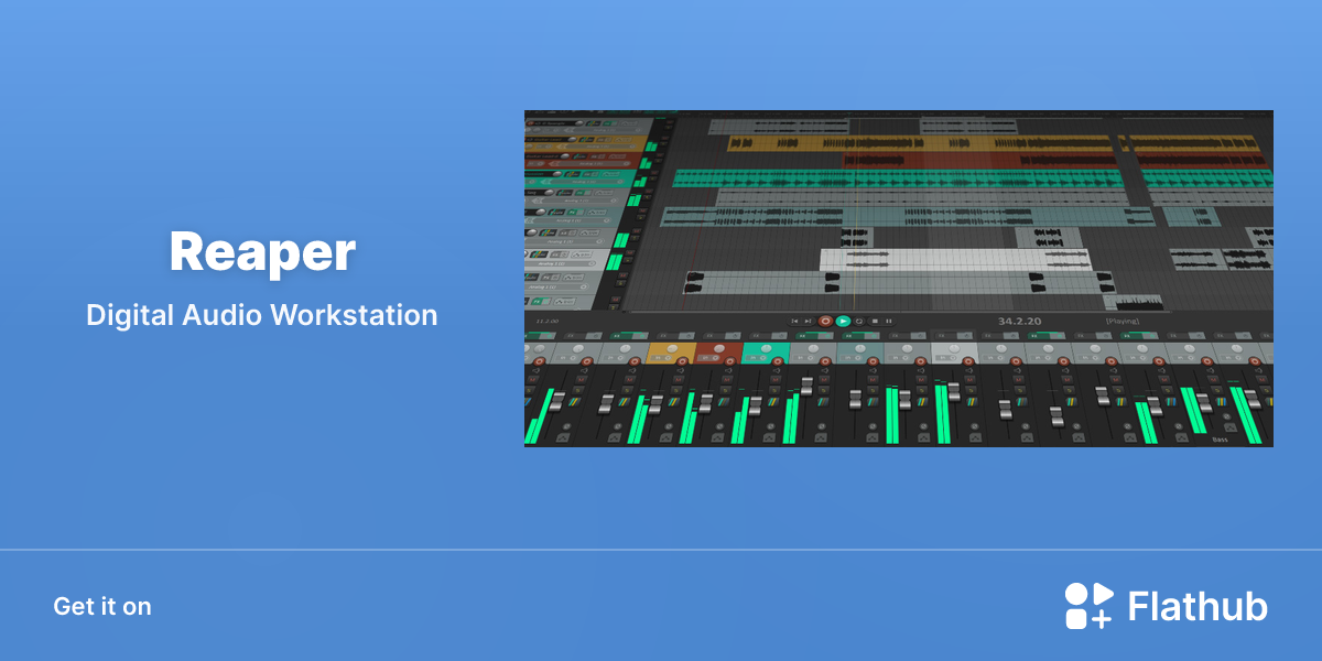 Install Reaper on Linux | Flathub