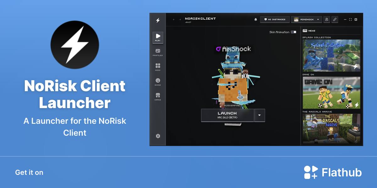 Install NoRisk Client Launcher on Linux | Flathub