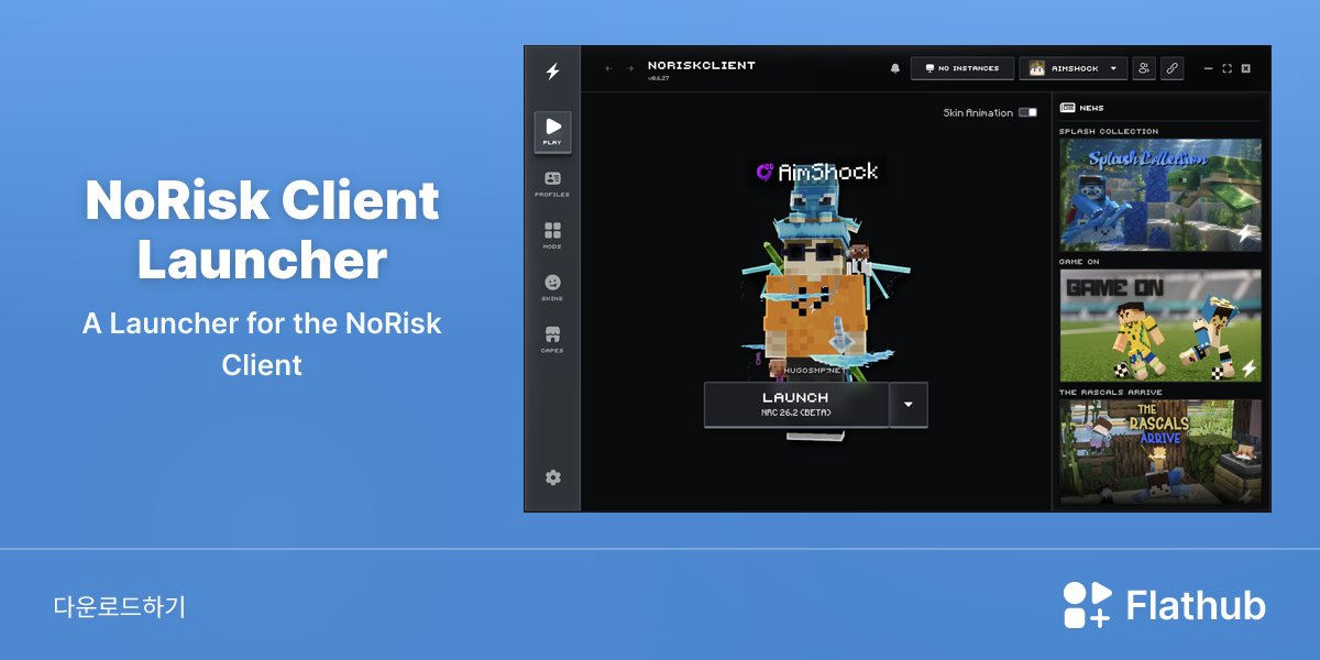 Install NoRisk Client Launcher on Linux | Flathub