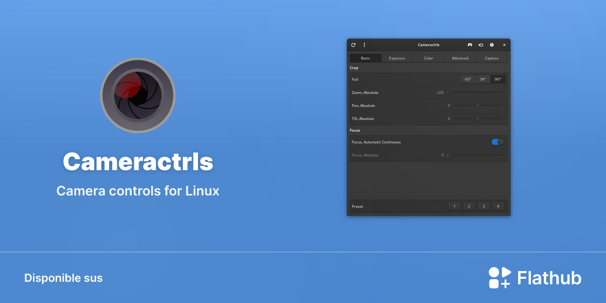 Installar Cameractrls sus Linux | Flathub