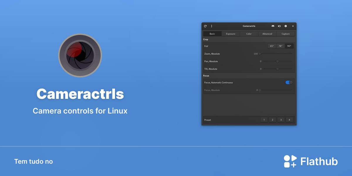 Instalar Cameractrls no Linux | Flathub