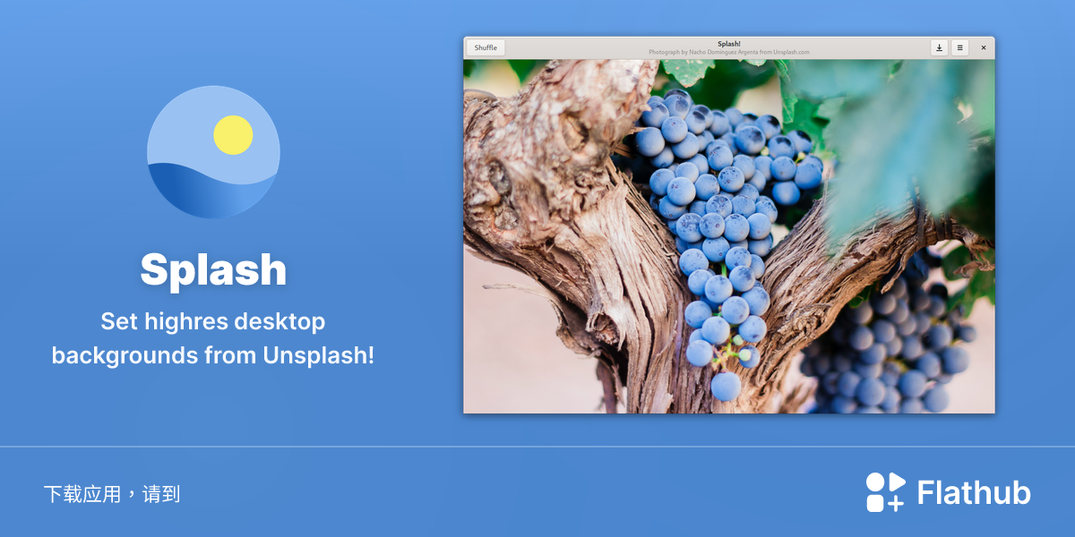 在 Linux 上安装 Splash | Flathub