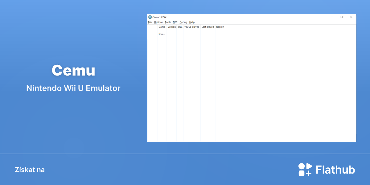 Nainstalovat aplikaci Cemu na Linux | Flathub