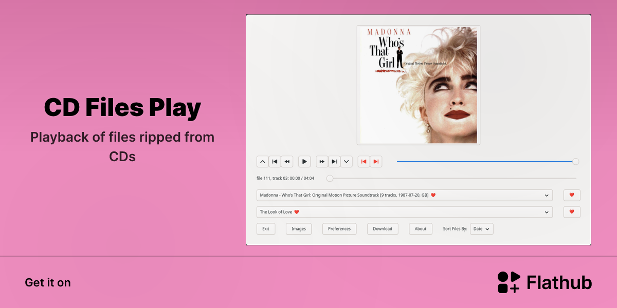 Install CD Files Play on Linux | Flathub