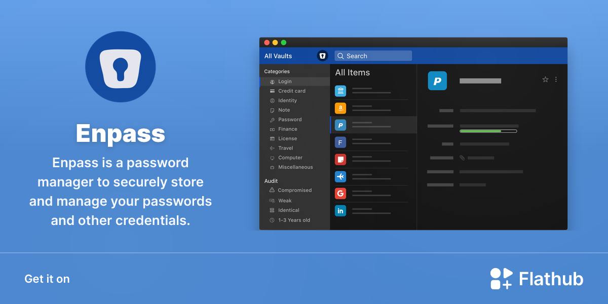 Install Enpass on Linux | Flathub