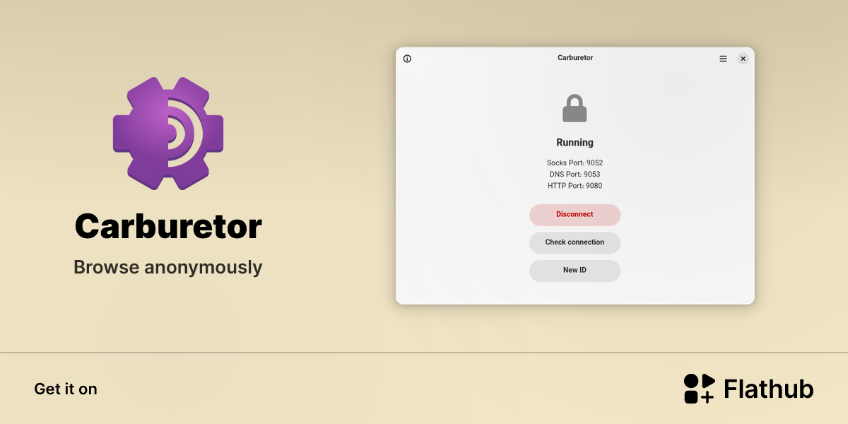 Install Carburetor on Linux | Flathub