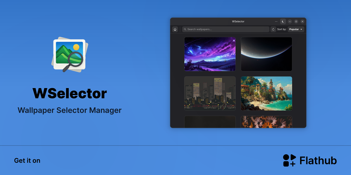 Install WSelector on Linux | Flathub