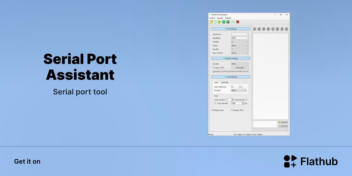 Install Serial Port Assistant on Linux | Flathub