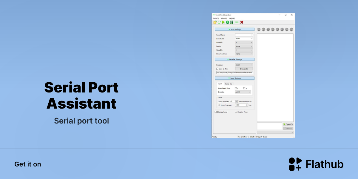 Install Serial Port Assistant on Linux | Flathub