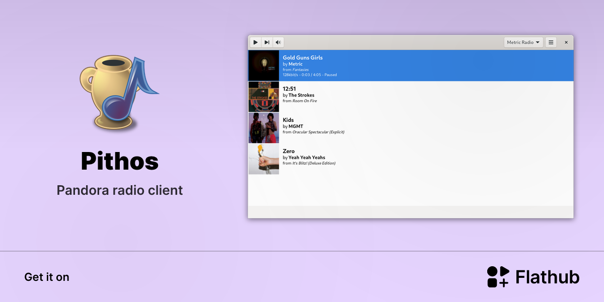 Install Pithos on Linux | Flathub