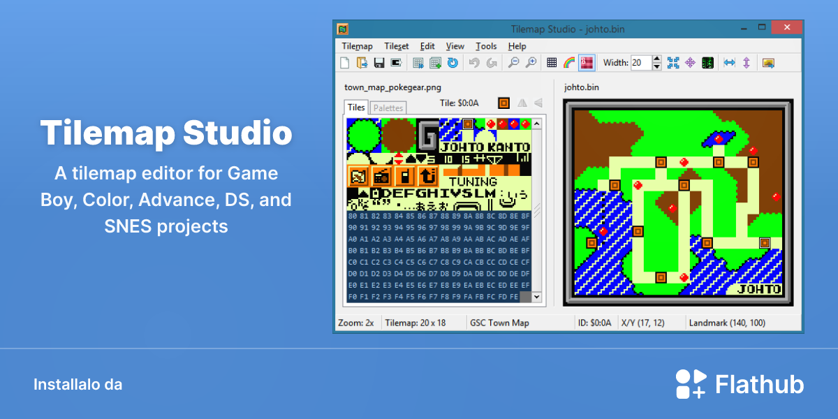 Installa Tilemap Studio su Linux | Flathub
