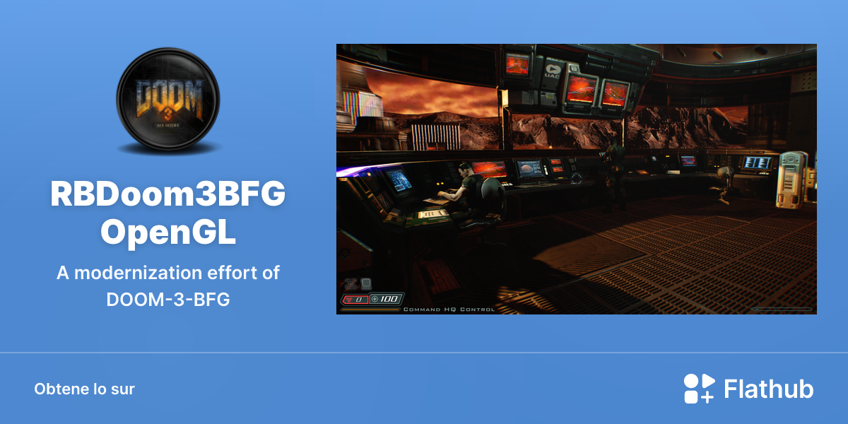 Installar RBDoom3BFG OpenGL sur Linux | Flathub