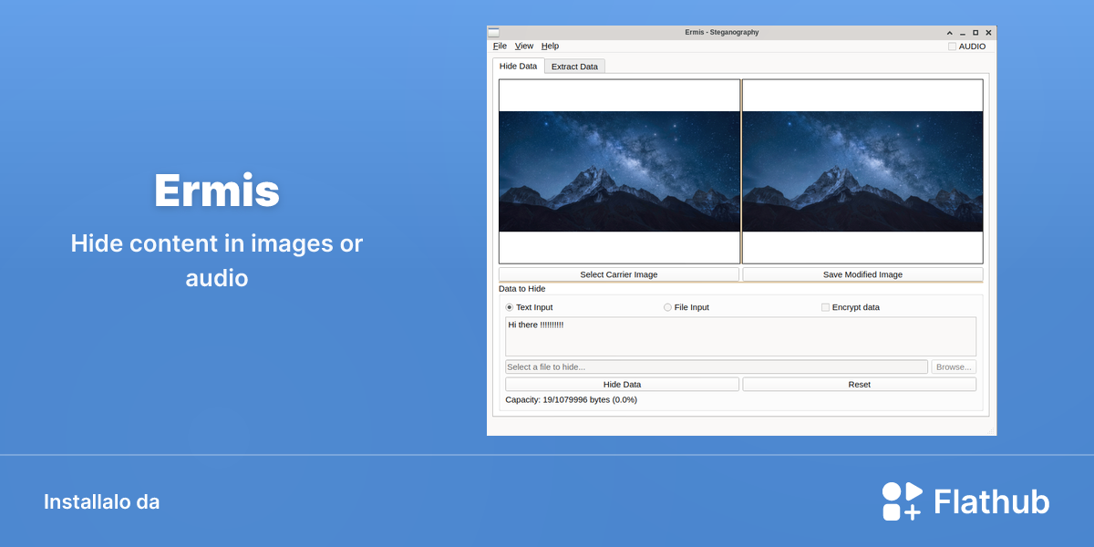 Installa Ermis su Linux | Flathub