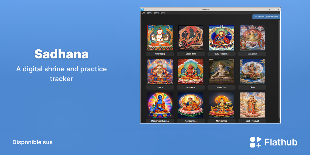 Installar Sadhana sus Linux | Flathub