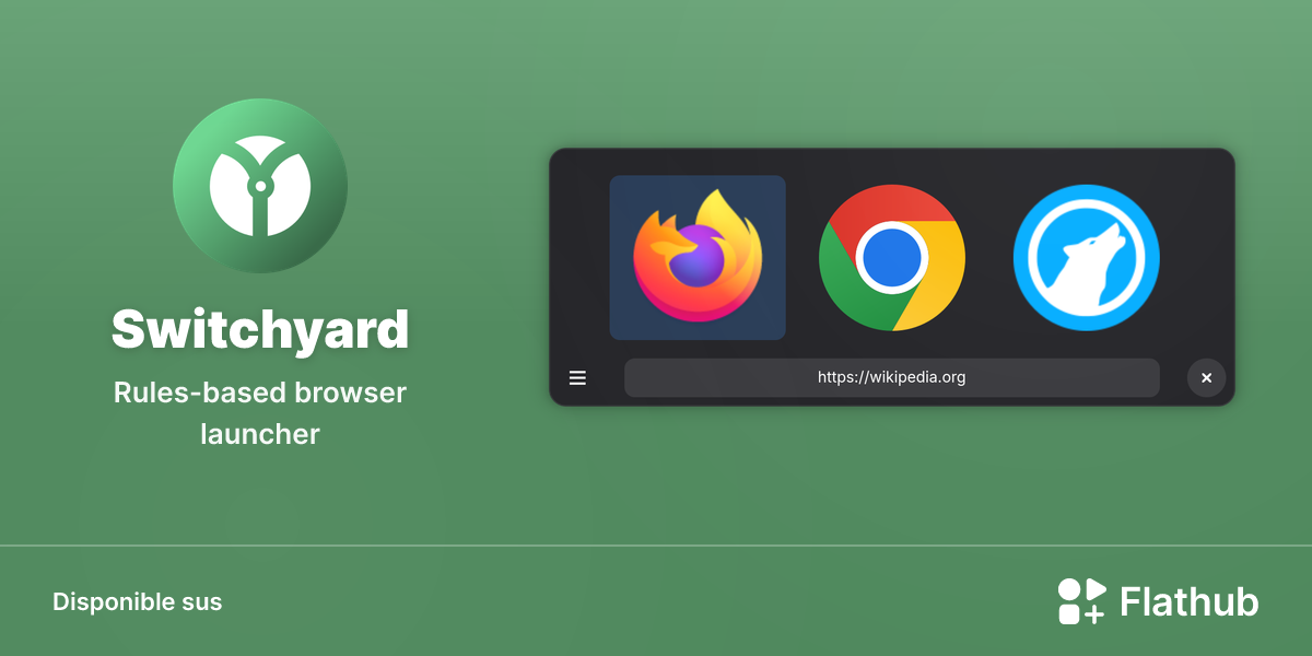 Installar Switchyard sus Linux | Flathub