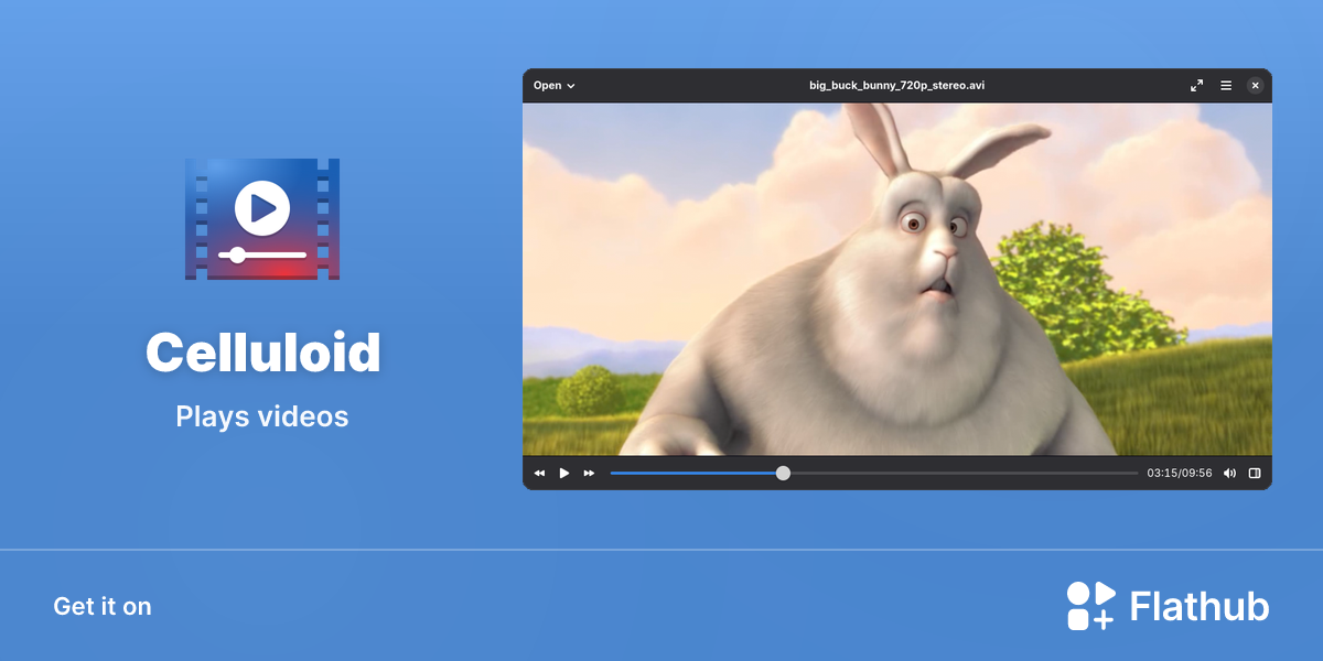 Install Celluloid on Linux | Flathub