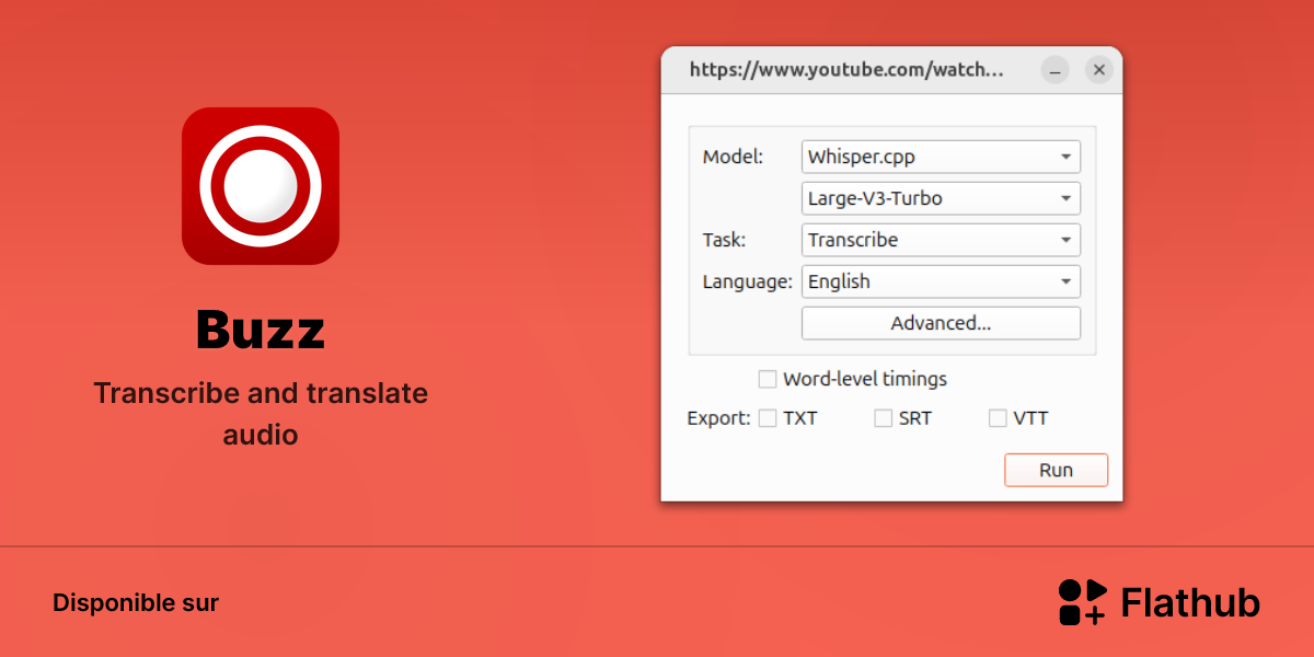 Installer Buzz sur Linux | Flathub