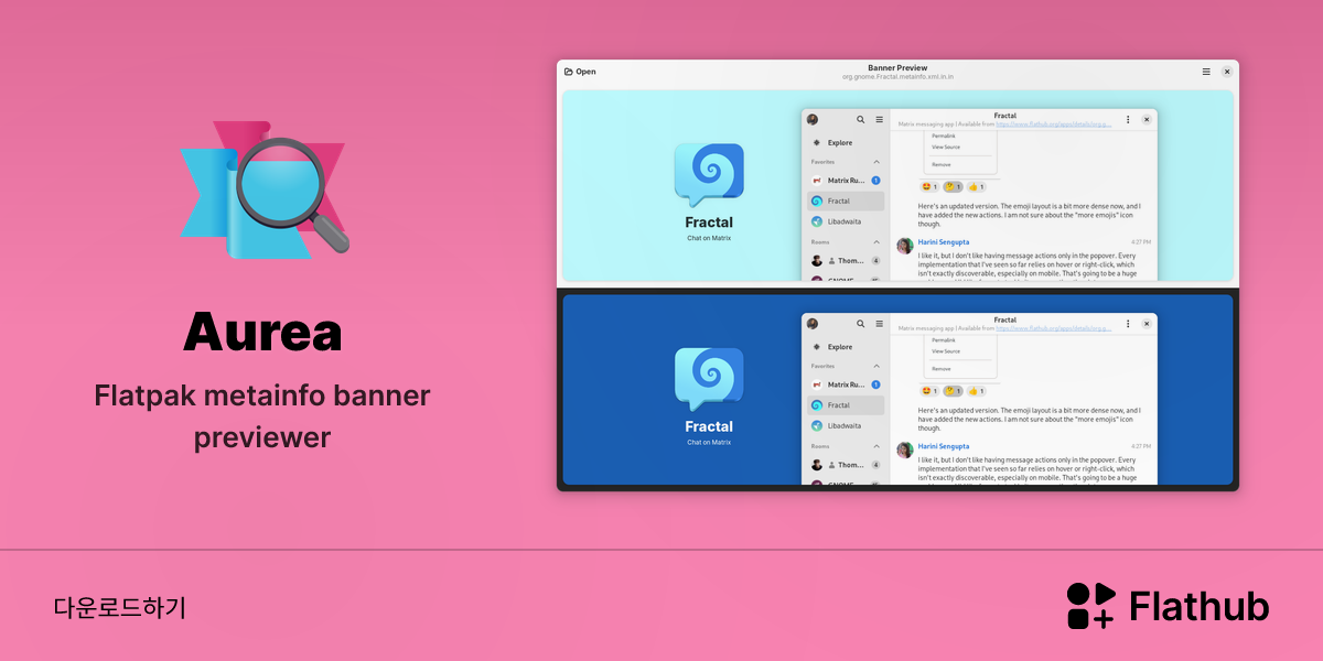 Install Aurea on Linux | Flathub