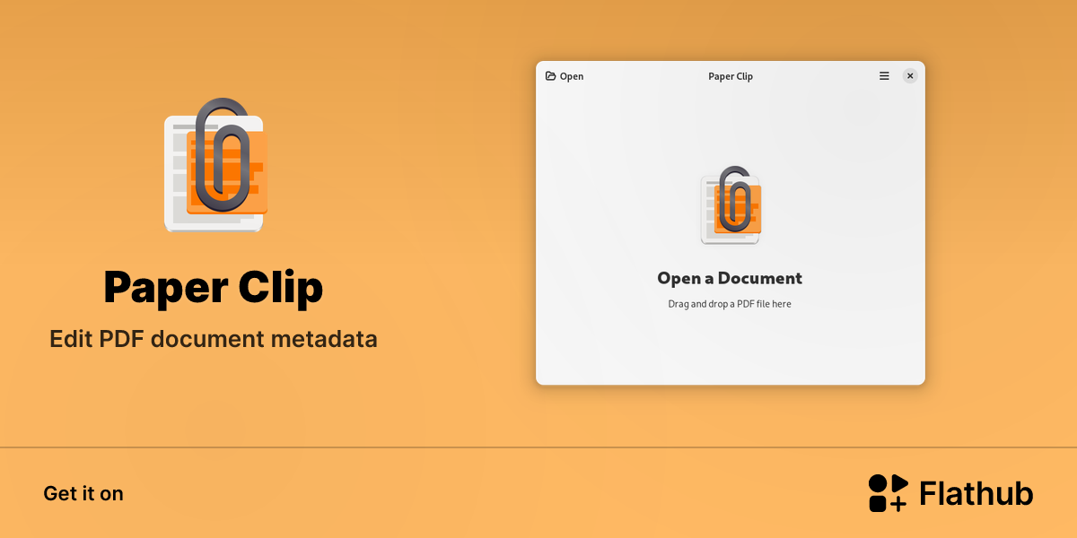 Install Paper Clip on Linux | Flathub