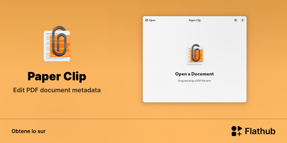 Installar Paper Clip sur Linux | Flathub