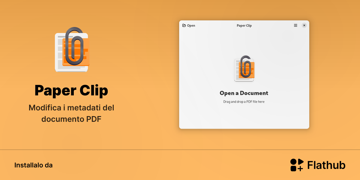 Installa Paper Clip su Linux | Flathub