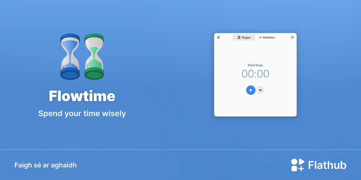 Suiteáil Flowtime ar Linux | Flathub