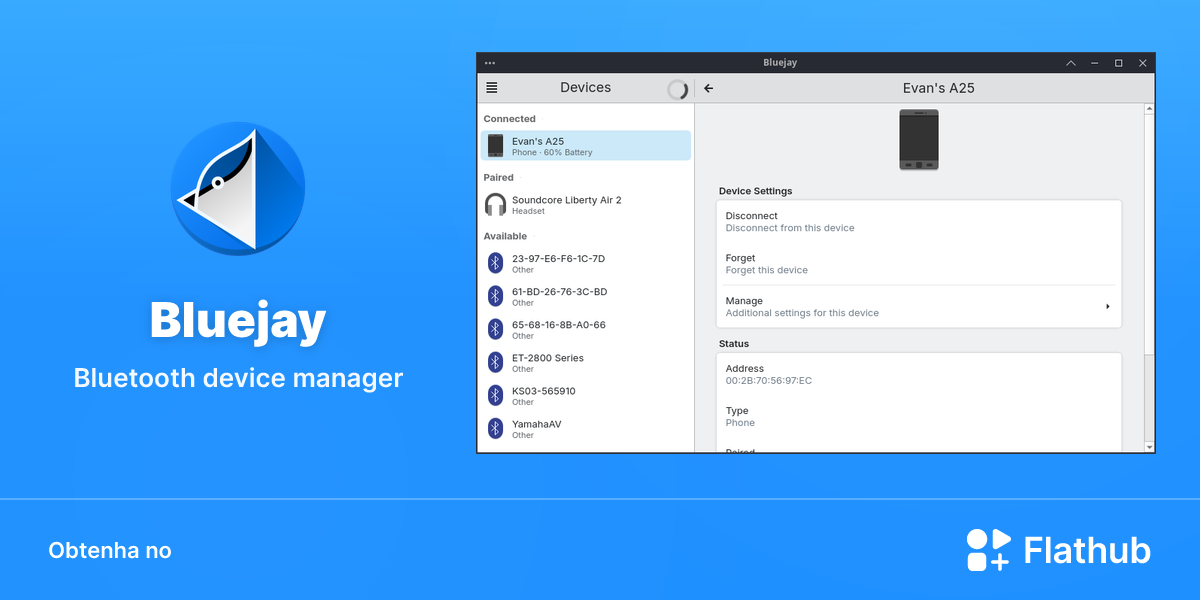 Instalar Bluejay no Linux | Flathub