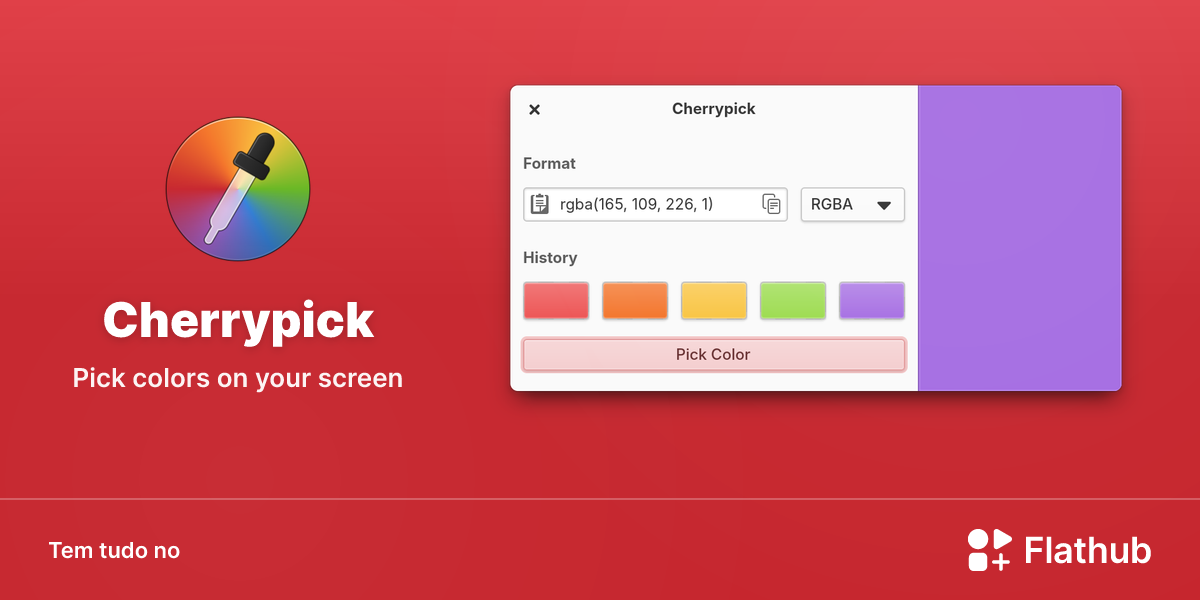Instalar Cherrypick no Linux | Flathub
