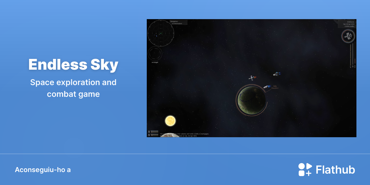 Instal·leu Endless Sky a Linux | Flathub