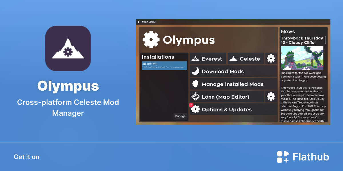 Install Olympus on Linux | Flathub