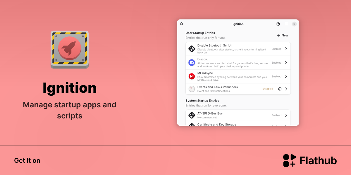 Install Ignition on Linux | Flathub